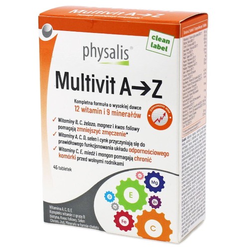 32040MULTIVIT A - Z 45 TABLETEK - PHYSALIS-1