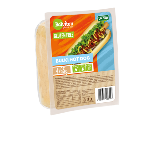 32060BUŁKI DO HOT DOGÓW BEZGLUTENOWE (4 szt.) 260 g - BALVITEN-1