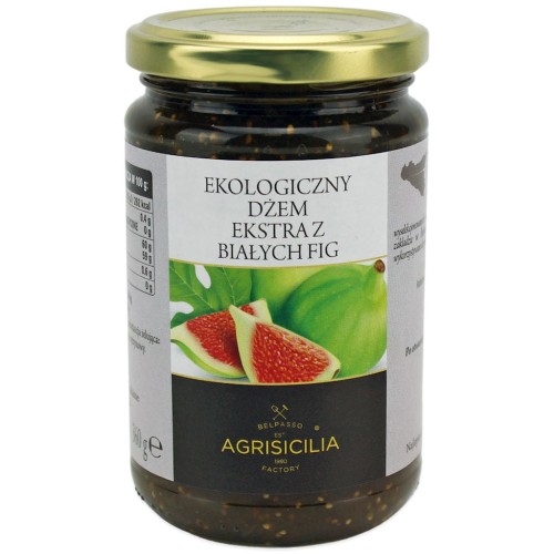 32084DŻEM EKSTRA Z BIAŁYCH FIG BIO 360 g - AGRISICILIA-1