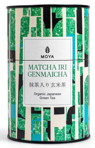 32163HERBATA ZIELONA MATCHA IRI GENMAICHA JAPOŃSKA BIO 60 g - MOYA MATCHA-1