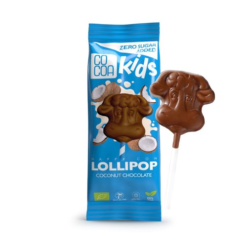 32259LIZAK Z CZEKOLADY KOKOSOWEJ BEZ DODATKU CUKRÓW BIO 15 g - COCOA-1