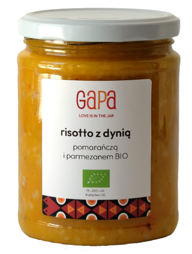 32281RISOTTO Z DYNIĄ, POMARAŃCZĄ I PARMEZANEM BIO 450 g - GAPA-1