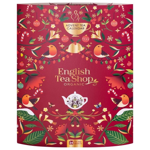 32316KALENDARZ ADWENTOWY ZESZYT (HERBATY I HERBATKI) BIO (24 x 1,8 g) 43,25 g - ENGLISH TEA SHOP (PRODUKT SEZONOWY)-1