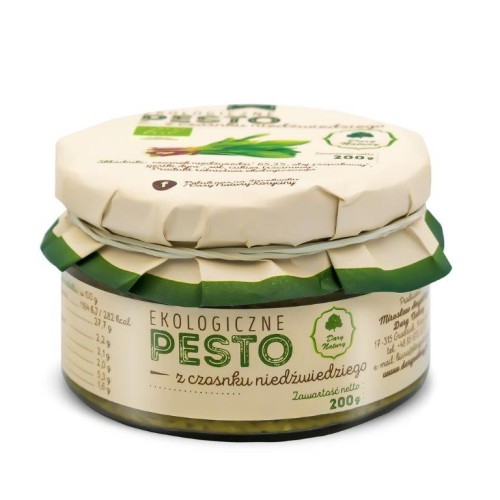 32353PESTO Z CZOSNKU NIEDŹWIEDZIEGO BIO 200 g - DARY NATURY-1