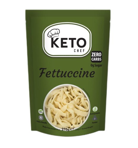 32371MAKARON (KONJAC) FETTUCCINE BEZGLUTENOWY BIO 270 g (200 g) - KETO CHEF (BETTER THAN FOODS)-1