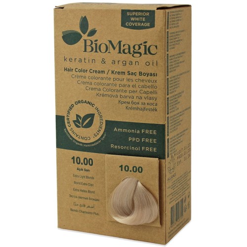 32389FARBA DO WŁOSÓW EXSTRA JASNY BLOND (10.00) 250 g - BIOMAGIC-1