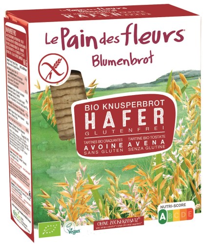 32473PIECZYWO CHRUPKIE OWSIANE BEZGLUTENOWE BIO 150 g - LE PAIN DES FLEURS-1
