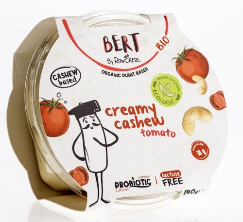 32497WEGAŃSKA ALTERNATYWA DLA SERKA ŚMIETANKOWEGO Z POMIDORAMI BIO 140 g - BERT-1