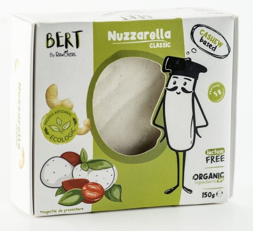 32500WEGAŃSKA ALTERNATYWA DLA SERA TYPU MOZZARELLA BIO 150 g - BERT-1