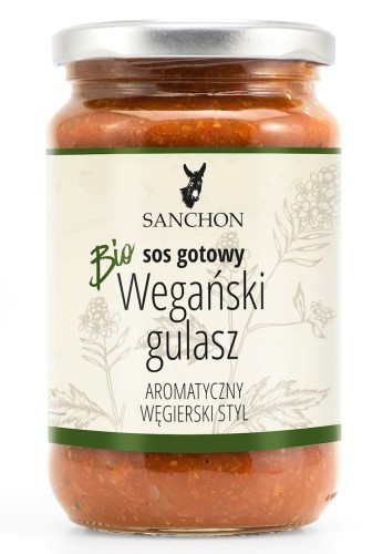 32536GULASZ WEGAŃSKI BEZGLUTENOWY BIO 330 ml - SANCHON-1