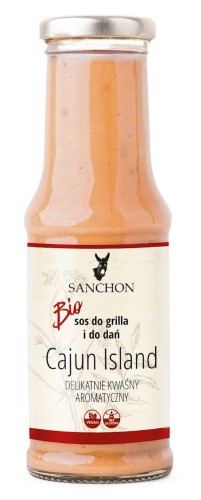 32539SOS CAJUN ISLAND WEGAŃSKI BEZGLUTENOWY BIO 210 ml - SANCHON-1