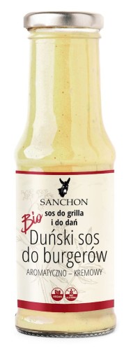 32540SOS DO BURGERÓW WEGAŃSKI BEZGLUTENOWY BIO 210 ml - SANCHON-1