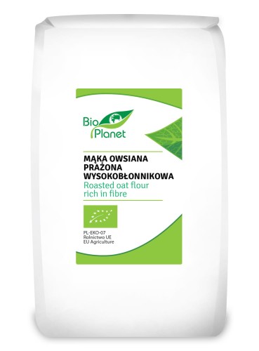 32590MĄKA OWSIANA PRAŻONA WYSOKOBŁONNIKOWA BIO 700 g - BIO PLANET-1