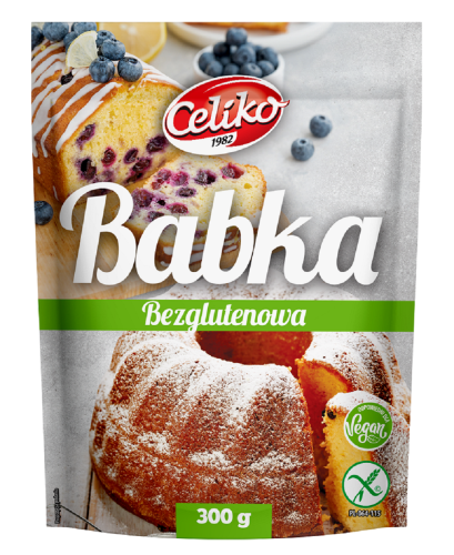32624MIESZANKA DO WYPIEKU BABKI BEZGLUTENOWA 300 g - CELIKO (PRODUKT SEZONOWY)-1