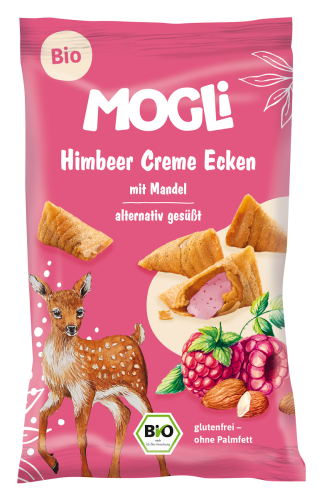 32631ROŻKI Z KREMEM MIGDAŁOWO - MALINOWYM BEZGLUTENOWE BIO 30 g - MOGLI-1