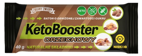 32665BATON ORZECHOWY "KETO BOOSTER" BEZGLUTENOWY 40 g - ZMIANY ZMIANY-1