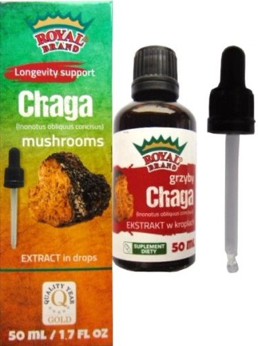 32731EKSTRAKT Z GRZYBÓW CHAGA 50 ml - ROYAL BRAND-1