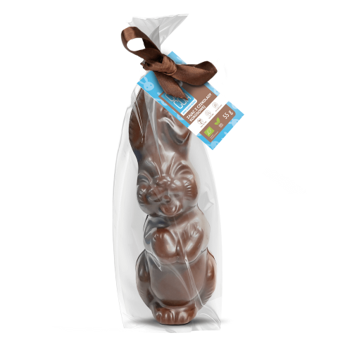 32738ZAJĄC Z CZEKOLADY KOKOSOWEJ BEZ DODATKU CUKRÓW BIO 55 g - COCOA (PRODUKT SEZONOWY)-1