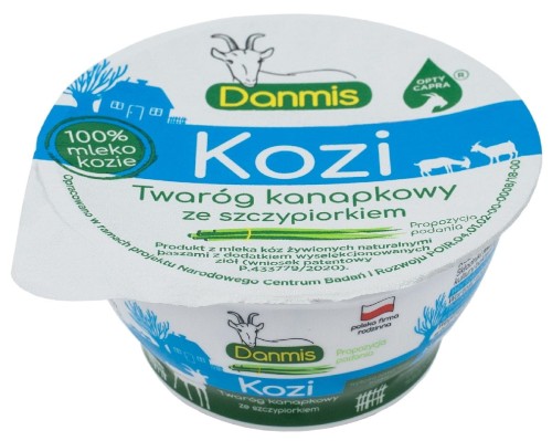 32748KOZI TWARÓG KANAPKOWY ZE SZCZYPIORKIEM 150 g - DANMIS-1