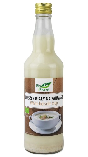 32761BARSZCZ BIAŁY NA ZAKWASIE NIEPASTERYZOWANY BIO 500 ml - BIO PLANET-1