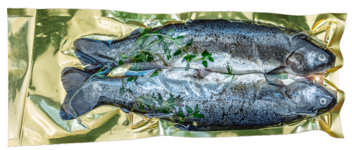 32836PSTRĄG TĘCZOWY Z ZIOŁAMI NA GRILLA (około 0,60 kg) - SMOLIN FISH (NA ZAMÓWIENIE)-1