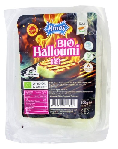 32837SER HALLOUMI BIO 200 g - MINOS-1
