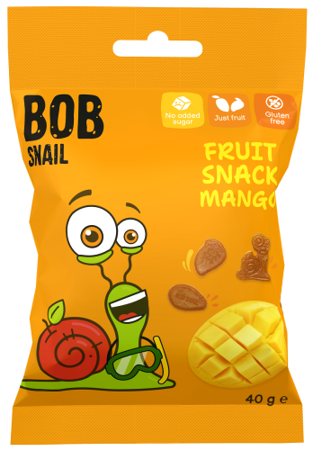 32852ŻELKI MANGO BEZ ŻELATYNY BEZGLUTENOWE 40 g - BOB SNAIL-1