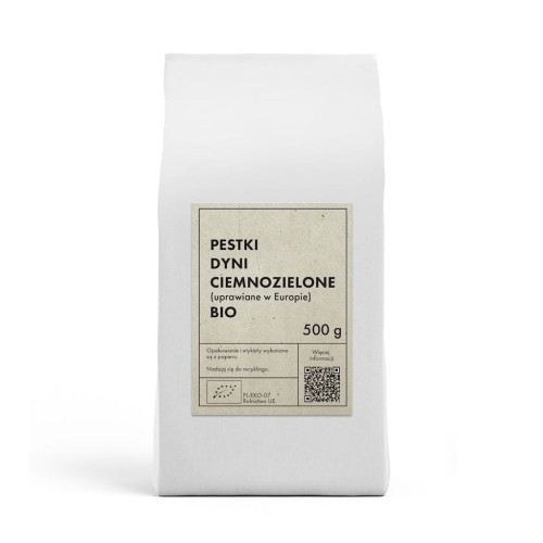 33013PESTKI DYNI CIEMNOZIELONE (UPRAWIANE W EUROPIE) BIO 500 g - THE PLANET-1