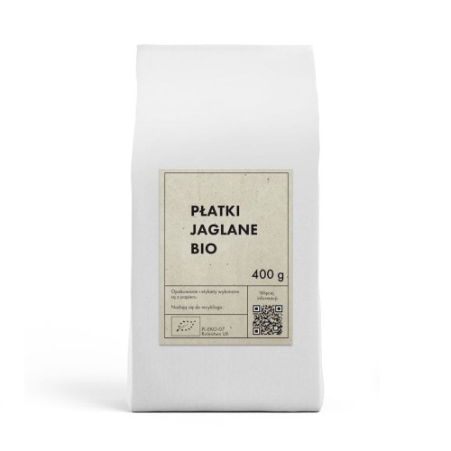 33017PŁATKI JAGLANE BIO 400 g - THE PLANET-1