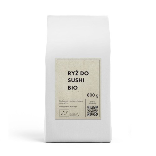 33019RYŻ DO SUSHI BIO 800 g - THE PLANET-1