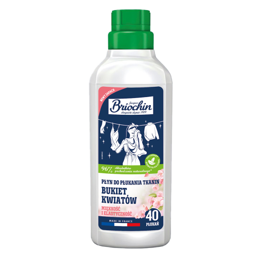 33043PŁYN DO ZMIĘKCZANIA TKANIN KWIATOWY 750 ml (40 PRAŃ) - BRIOCHIN-1