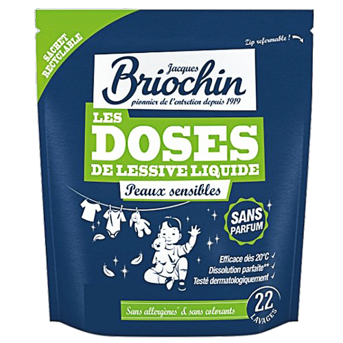 33046KAPSUŁKI DO PRANIA DLA SKÓRY WRAŻLIWEJ (22 szt.) - BRIOCHIN-1