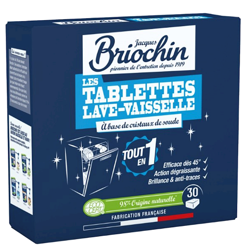 33047TABLETKI DO ZMYWAREK SILNIE ODTŁUSZCZAJĄCE ECO (30 szt.) - BRIOCHIN-1