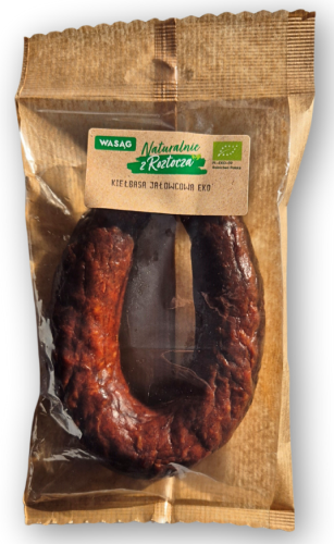 33061KIEŁBASA JAŁOWCOWA BIO 250 g - WASĄG (Z PÓŁKI)-1