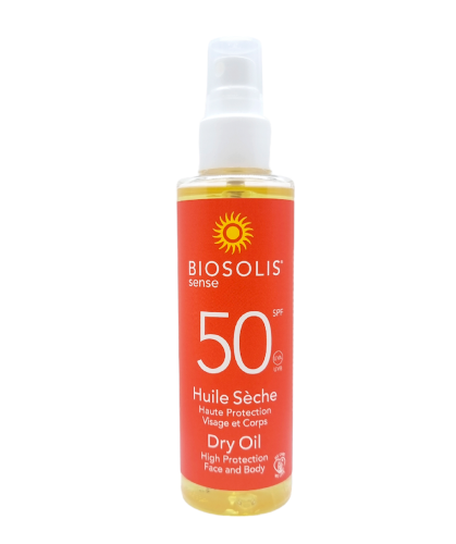 33119SUCHY OLEJEK PRZECIWSŁONECZNY DO CIAŁA SPF 50 150 ml - BIOSOLIS (SENSE) (PRODUKT SEZONOWY)-1