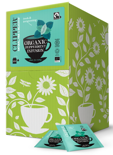 33126HERBATKA Z MIĘTY PIEPRZOWEJ FAIR TRADE BIO (250 x 1,5 g) 375 g - CLIPPER-1