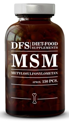 33171MSM SIARKA ORGANICZNA (750 mg) 150 TABLETEK - DIET-FOOD-1