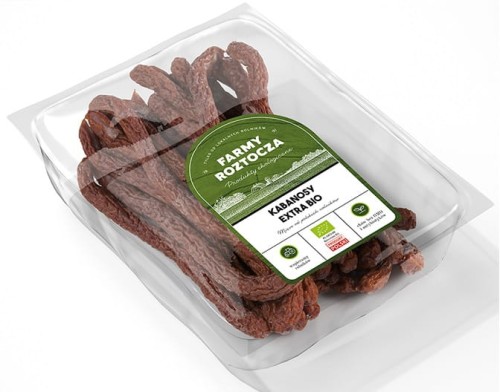 KABANOSY EXTRA BIO (około 1,00 kg) - FARMY ROZTOCZA (NA ZAMÓWIENIE)-1 33203 