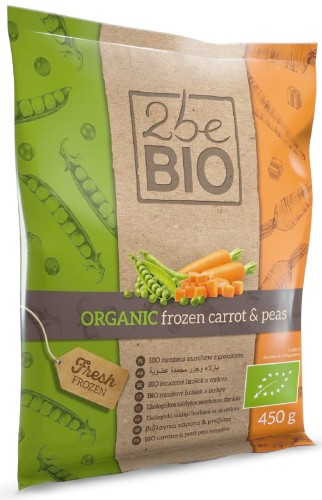 MARCHEWKA Z GROSZKIEM MROŻONA BIO 450 g - 2beBIO-1 33229 