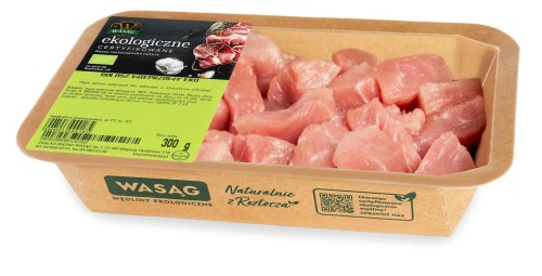 MIĘSO GULASZOWE WIEPRZOWE SUROWE BIO 300 g - WASĄG (NA ZAMÓWIENIE)-1 33233 