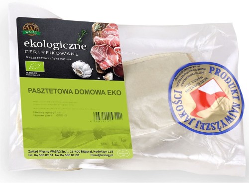 PASZTETOWA DOMOWA BIO (około 0,35 kg) - WASĄG (NA ZAMÓWIENIE)-1 33250 