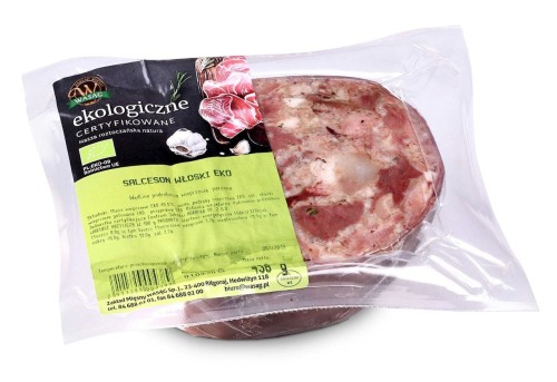 SALCESON WŁOSKI BIO (około 0,35 kg) - WASĄG (NA ZAMÓWIENIE)-1 33301 