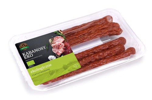 KABANOSY BIO (6 szt.) 150 g - WASĄG (NA ZAMÓWIENIE)-1 33309 