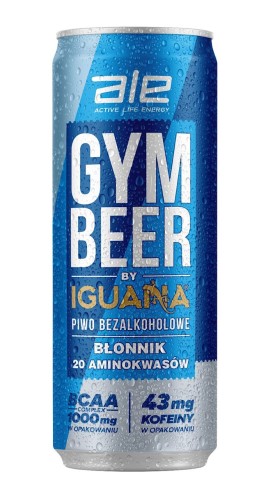PIWO BEZALKOHOLOWE GYM BEER 330 ml - IGUANA-1 33334 