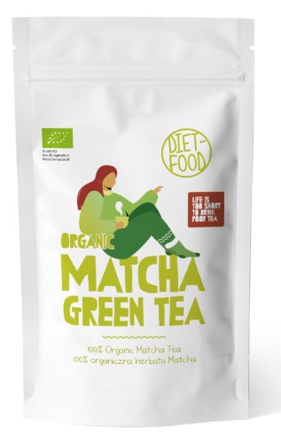 HERBATA ZIELONA MATCHA BIO 100 g - DIET-FOOD-1 33355 