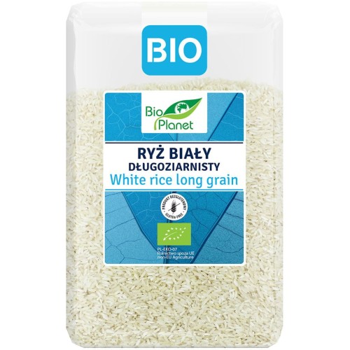 RYŻ BIAŁY DŁUGOZIARNISTY BEZGLUTENOWY BIO 2 kg - BIO PLANET-1 33372 