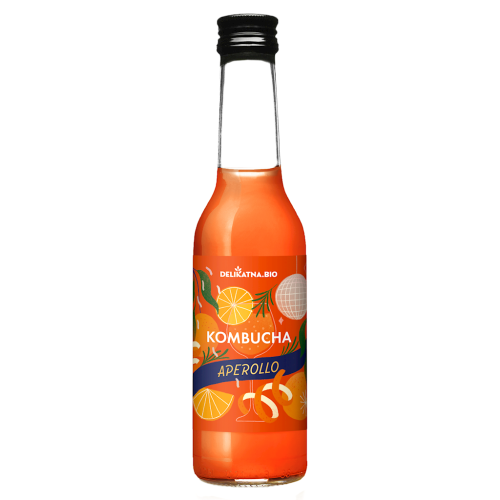 KOMBUCHA APEROLLO BIO 270  ml - DELIKATNA-1 33402 