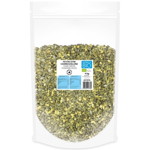 PESTKI DYNI CIEMNOZIELONE (UPRAWIANE W EUROPIE) BIO 4 kg - HORECA (BIO PLANET)-1 33417 