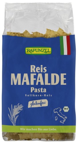 MAKARON (RYŻOWY RAZOWY) MAFALDE BEZGLUTENOWY BIO 250 g - RAPUNZEL-1 33458 