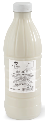 JOGURT NATURALNY 3,5 % BIO 1 L - JUCHOWO (NA ZAMÓWIENIE)-1 33480 